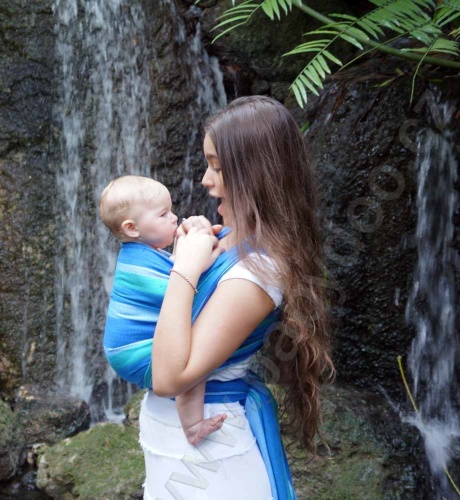 Baby wrap OCEAN 4,7m (M)