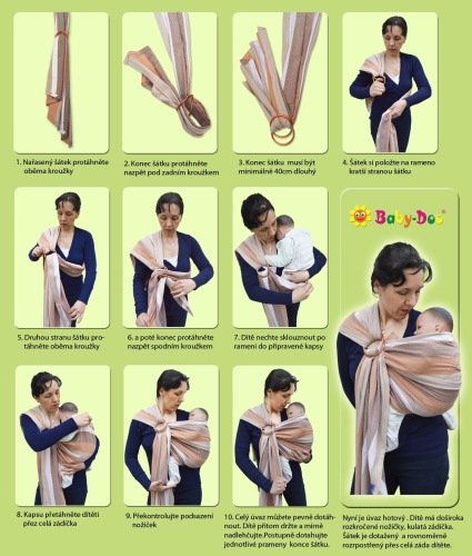 SPECIAL OFFER "Baby wrap+ pair of rings"
