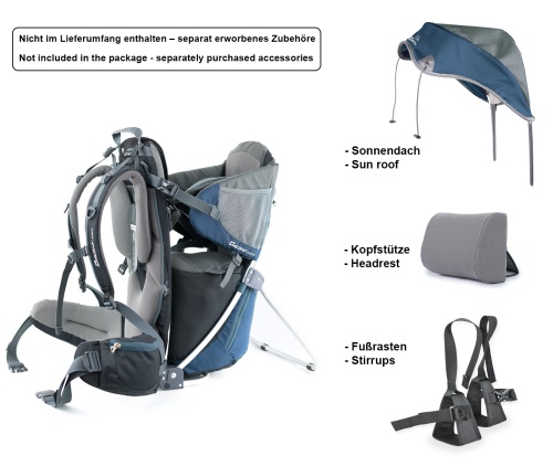 Dacony outdoor baby carrier DEEP BLUE