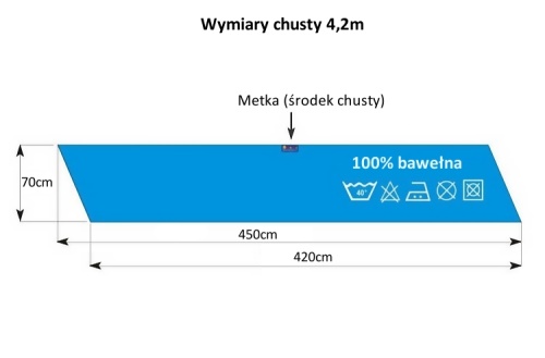 Chusta KARNEVAL 4,2m