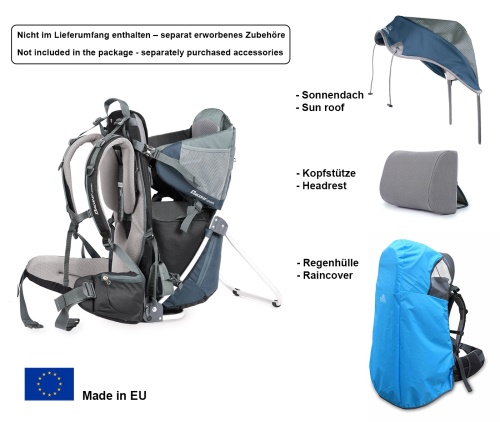 Dacony outdoor baby carrier DEEP BLUE