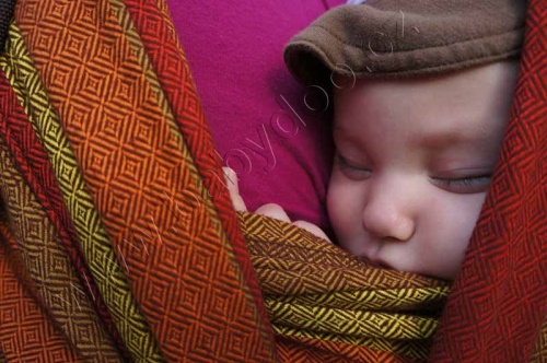 Baby wrap INDIAN SUMMER 4,2 m (S)