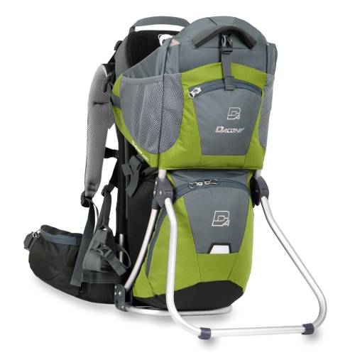 COMPLETE SET Dacony outdoor baby carrier- LIME GREEN