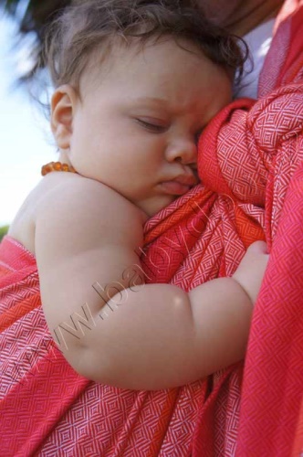 Baby wrap ROUGE 4,2 m (S)