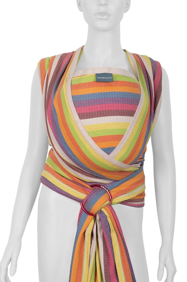 Baby wrap RAINBOW 4,2m (S)