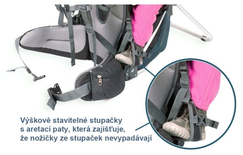 Dacony Krosna na dítě zelená