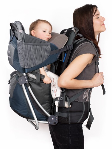 COMPLETE SET Dacony outdoor baby carrier- DEEP BLUE