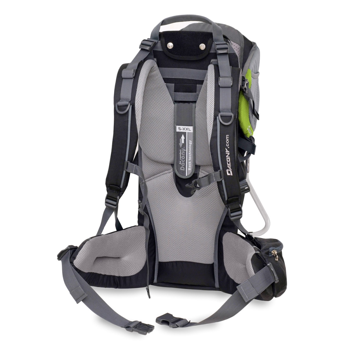 Dacony outdoor baby carrier LIME GREEN