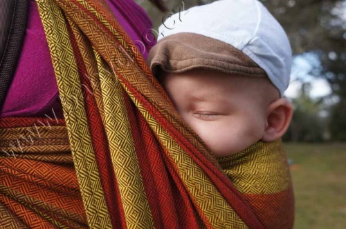 Baby wrap INDIAN SUMMER 4,2 m (S)