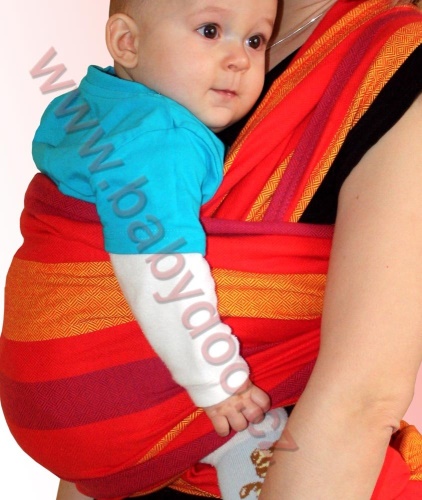 Baby wrap CARNEVAL 4,7m (M)  | lg_karnevaldetail